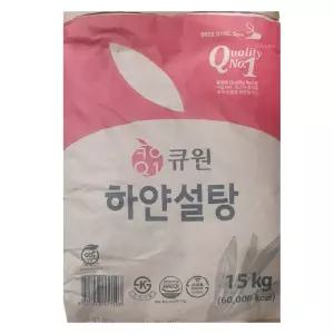 삼양사 큐원 하얀설탕 15kg