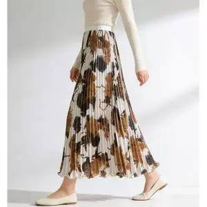 [패션시그널]플라워패턴 링클머신 롱스커트 65A17E_P417381449