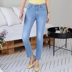 [H스타일]H스타일(JN)185밴드스키니 봄 여성 청바지 데님팬츠 스키니 일자바지 빅사이즈 진