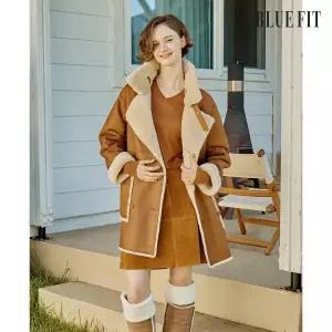 [블루핏]X로보 스페인 라도마 리버시블 하프 무스탕!