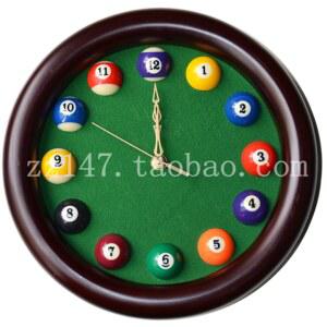 포켓볼 당구공시계 벽시계 5인치 29 직경 8호 당구장 시계 5CM 11 인테리어