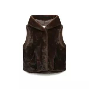 [롯데백화점]나이스클랍 후드 FAUX FUR 베스트(N254PWFB51)