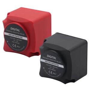 12V 24V 125A 듀얼 배터리 시스템 VSR 아이솔레이터 디지털 전압 감지 릴레이 자동차