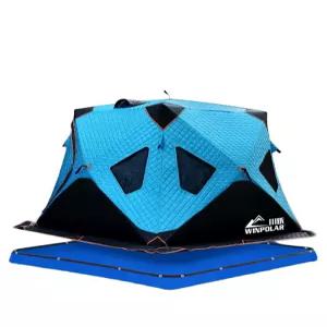 동계 원터치 큐브텐트 전용링크 바닥재 누빔텐트 34인용 빙어텐트