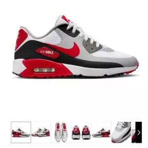 나이키 골프화 미국모델 스파이크리스 에어맥스 레드 Nike Air Max 9...