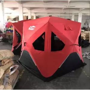 텐트 큐브 얼음낚시 캠핑 상품 방수 빙어낚시 민물 4인용