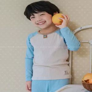PPIPPILONG 아동내복 도톰한 모달 골지 유아 아동 주니어 실내복 상하 PL FW52-26