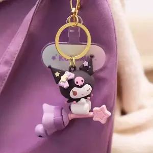 [셀러에이드]BS 산리오 쿠로미 드림스타 핸드폰 스트랩 키링