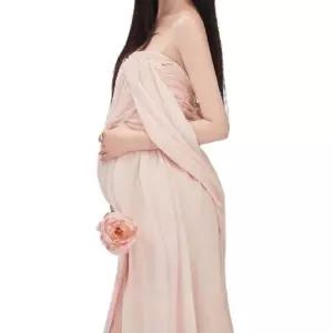 만삭촬영원피스 주수 임신 출산 드레스 주수사진 임산부 스튜디오 만삭사진 옷 임부복