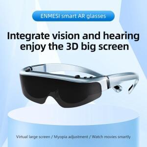 ENMESI V30 3D AR 스마트 안경 헤드셋 스팀 컴퓨터/전화 VR 올인원 기계 AI 번역