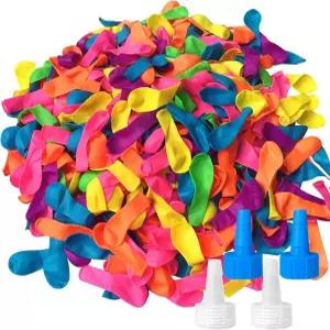 히베리 2000 팩 리필 키트 라텍스 물폭탄 풍선 격투 게임 - 어른들을 위한 여름 재미