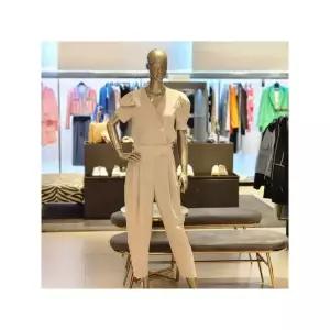 [하프클럽/알렉시스앤]  DD4NSOP1970 핀턱 브이넥반팔점프슈트