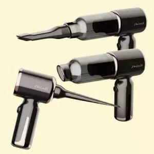 무선 2in1 에어건 핸디 청소기 SVC-2199B 블랙 차량용 컴퓨터 튜브 공기주입기 휴대용