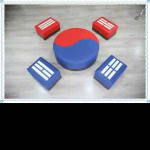 HR 태극기 보조의자 셋트