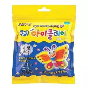 2500 낱색 아이클레이 파랑 50g