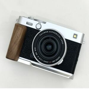 호환 월넛 흑단 스무스 카메라 나무 핸드 그립 L자형 클램프 퀵 릴리즈 플레이트 마운트 삼각대 모노포드 (