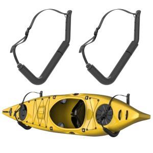 UNITEDPOWER 카약 보관 랙, 튼튼한 차고 행거, 카누, 사다리, 자전거, 접이식 의자, 서핑보드, 스노보드, 호스 및 도구용 점보 벽 후크