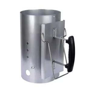 프리미엄 투실속핸들 숯스타터 실버 바베큐용 화로 숯통