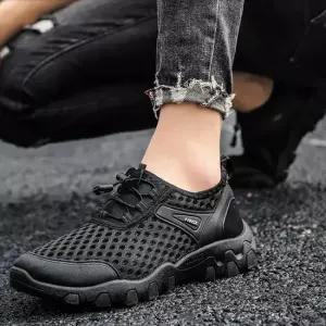 남자 여름 가벼운고 시원한 헬스 트레이닝 메쉬운동화 여름 조깅화 가벼운 헬스화 러닝화