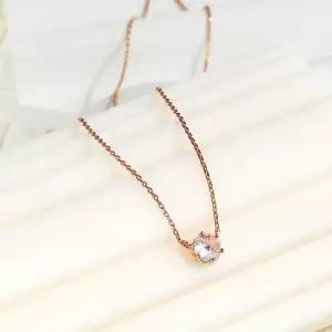 아이스리움 큐빅 일체형 데일리 목걸이 패션목걸이