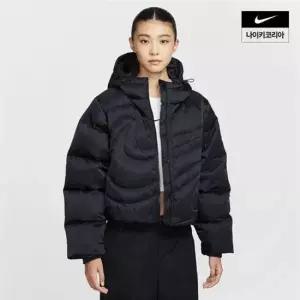 나이키 여성 스포츠웨어 스우시 시리즈 써마 핏 오버사이즈 다운 패딩 재킷 IB2006-010 378061