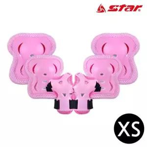 아동용 인라깔끔한인 보호대 3종세트 (핑크) (XS) (RD9700)