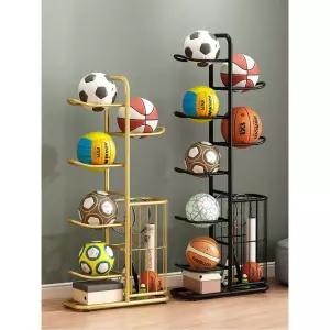 볼캐리어 거치대 공 실내 정리 정리대 접이식 테 선반