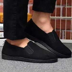 기 UOS440G6 방한 털 스타일 슬립온 방한화 남성 겨울 신발