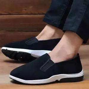 베이직 HTN287D9 방한 털 스타일 슬립온 방한화 남성 겨울 신발