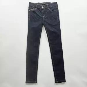 플랙진 청바지 스키니진 진청 스판 데님팬츠 사이즈24