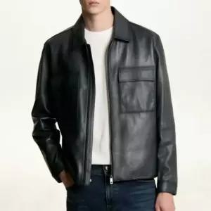 DKNY [남성] 나파 레더 셔츠 점퍼 쿨그레이 DM2F8LJM001M CG