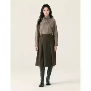 ROEM 체크 미디플리츠 스커트 RMWHG11RT1 1621399