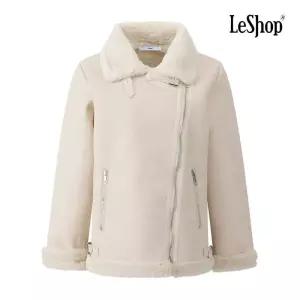 르샵 페이크 레더 시크 자켓 BQ1JK001A