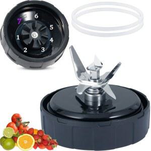 [ 새로운 모델] 닌자 액세서리용 교체용 블렌더 블레이드, Nutri Ninja Foodi 파워 SS150, SS151, SS300, SS350, SS351, SS351TGT, CO351B, SS100, SS101, SS101C, CO101B에만 호환 가능