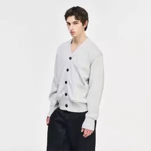 송지오 컬렉션 아크엔젤 엠브로이드 가디건 라이트 그레이 SI2KT703LG