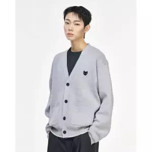 송지오 지제로 팬서 가디건 라이트 그레이 SI2KT807LG