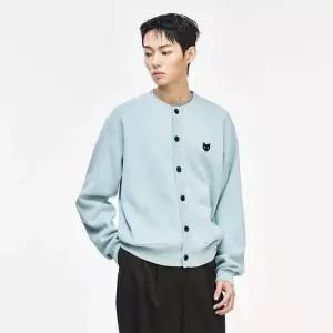 송지오 지제로 팬서 라운드넥 가디건 스카이 블루 SI2KT809SB