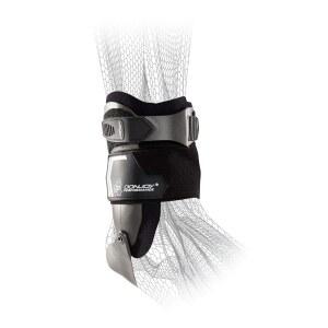 DonJoy Performance BIONIC 스터럽 발목 보호대, 최대 내측 /측면 지지대, 로우 프로파일 리지드 브레이스, 조절 가능, 배구, 농구, 축구, 야구, 라크로스용 고정