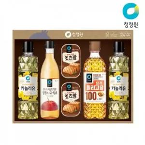 청정원 선물세트16호 참기름 햄 맛술 올리고당 식용유선물세트 명절선물세트