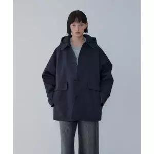 매장정품 VOV 보브 VOICE OF VOICES 패딩 후드 본딩 하프 자켓_네이비 7156110003 2512695601 1017247