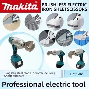 호환  마키타 전기 무선 가위 전문 금속 절단 도구 18V 배터리용 시트 전단 절단기