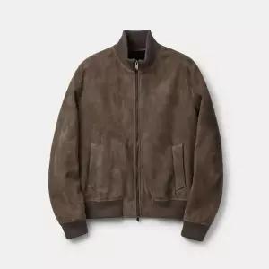 SERIES SALVATORE SANTORO 레더 점퍼 SOUDW25404BRX