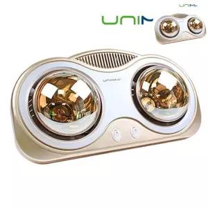 전기난로 유니맥스2122 램프 욕실히터 2구 급속가열 난로