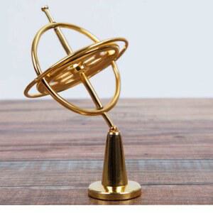 금속 자이로스코프 팽이 반중력 1 1세대 검정색 밸런스 회전