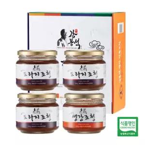 조청명인이 만든 도라지 조청 세트(4병/2kg)