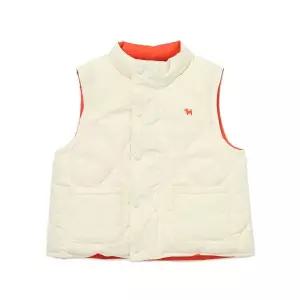 [블루독베이비] 25FW (RD)하이넥 퀼팅 덕다운 베스트A (45A1913001)