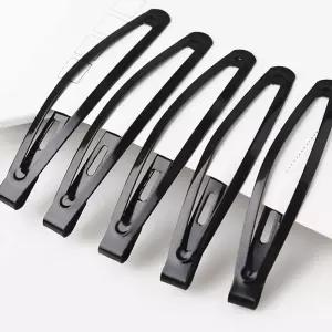 똑딱이핀 12개 1세트 앞머리 헤어핀 집게핀 리본핀 바나나핀 똑딱핀