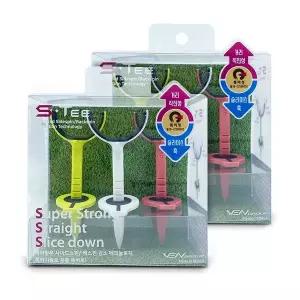 슬라이스 훅 방지 특허받은 기능성 골프티 S-TEE 슬라이스 방지 3개 2세 TA3600641