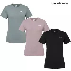 [롯데백화점]아이더 여성 여름 기능성 (통기성,신축성) 트위스팅 반팔 라운드 티셔츠 DWM25287