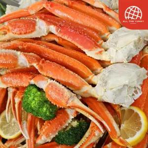 [올더야미] 자숙 손질 스노우크랩 왕왕특대(4XL) 1봉 1마리(2쪽)